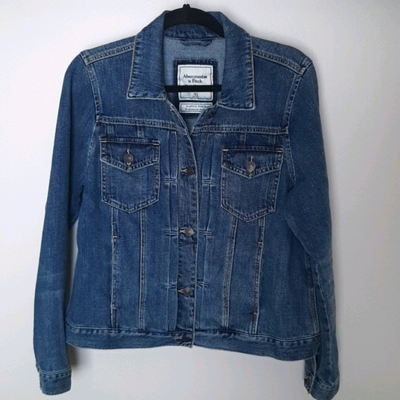 NWT Abercrombie XL Jean/denim jacket